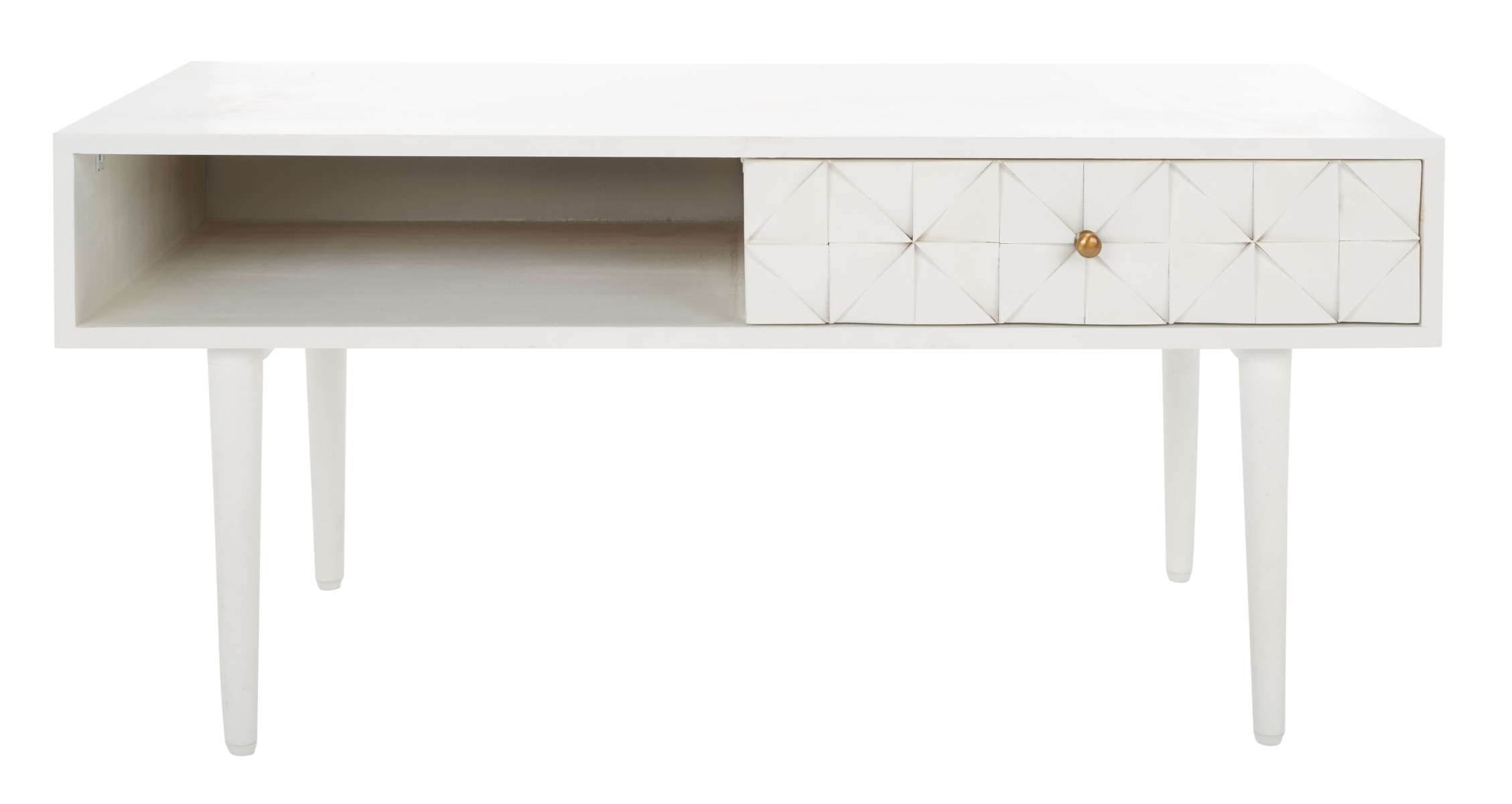 Lexington Coffee Table - White Washed - Safavieh - Image 0