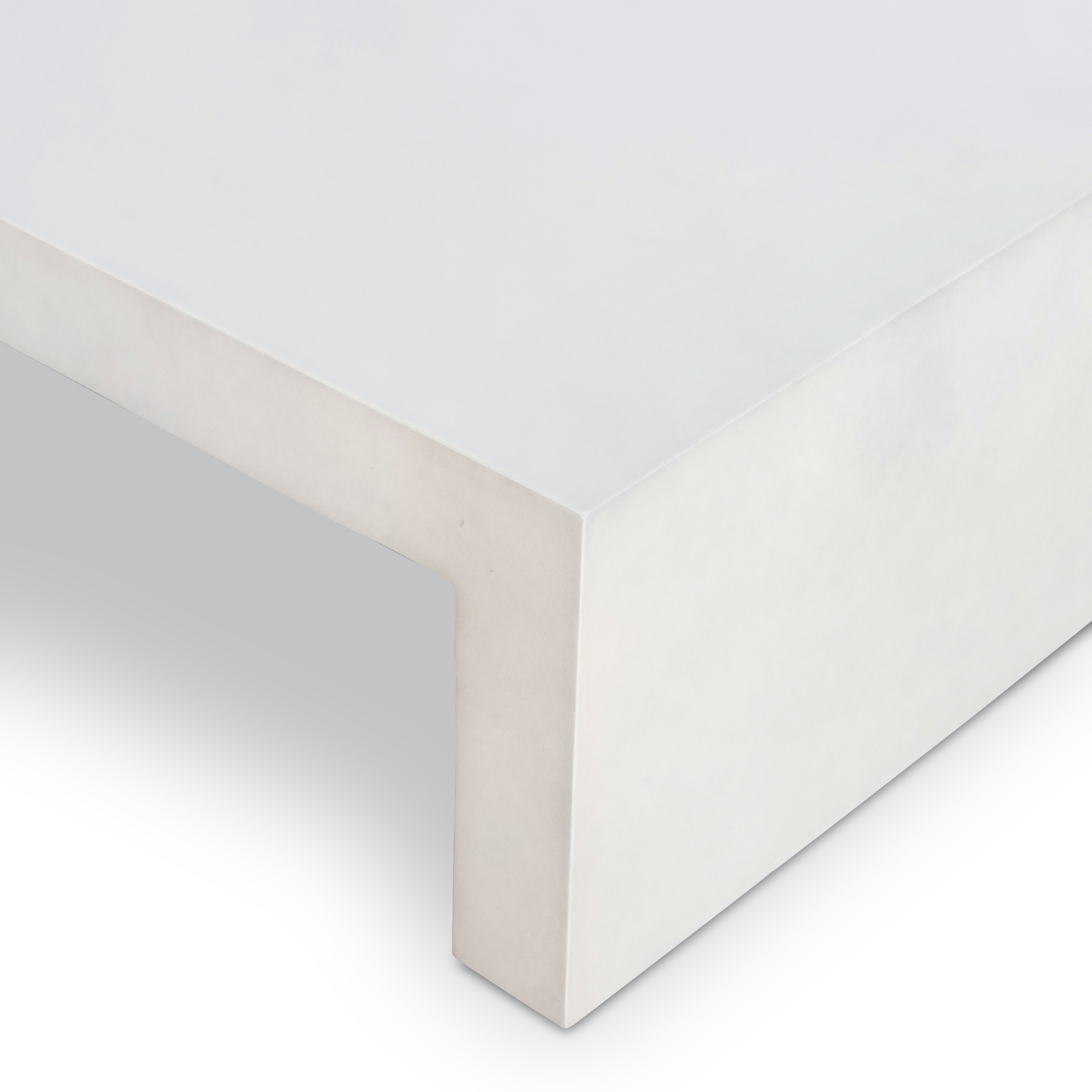Parish Coffee Table - White Concrete - Image 5