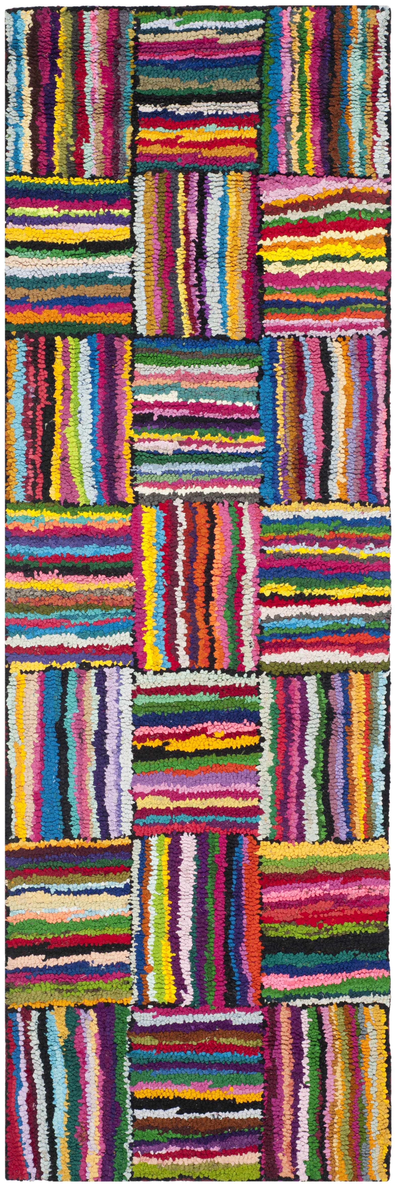 Arlo Home Hand Tufted Area Rug, NAN318A, Multi,  2' 3" X 13' - Image 0