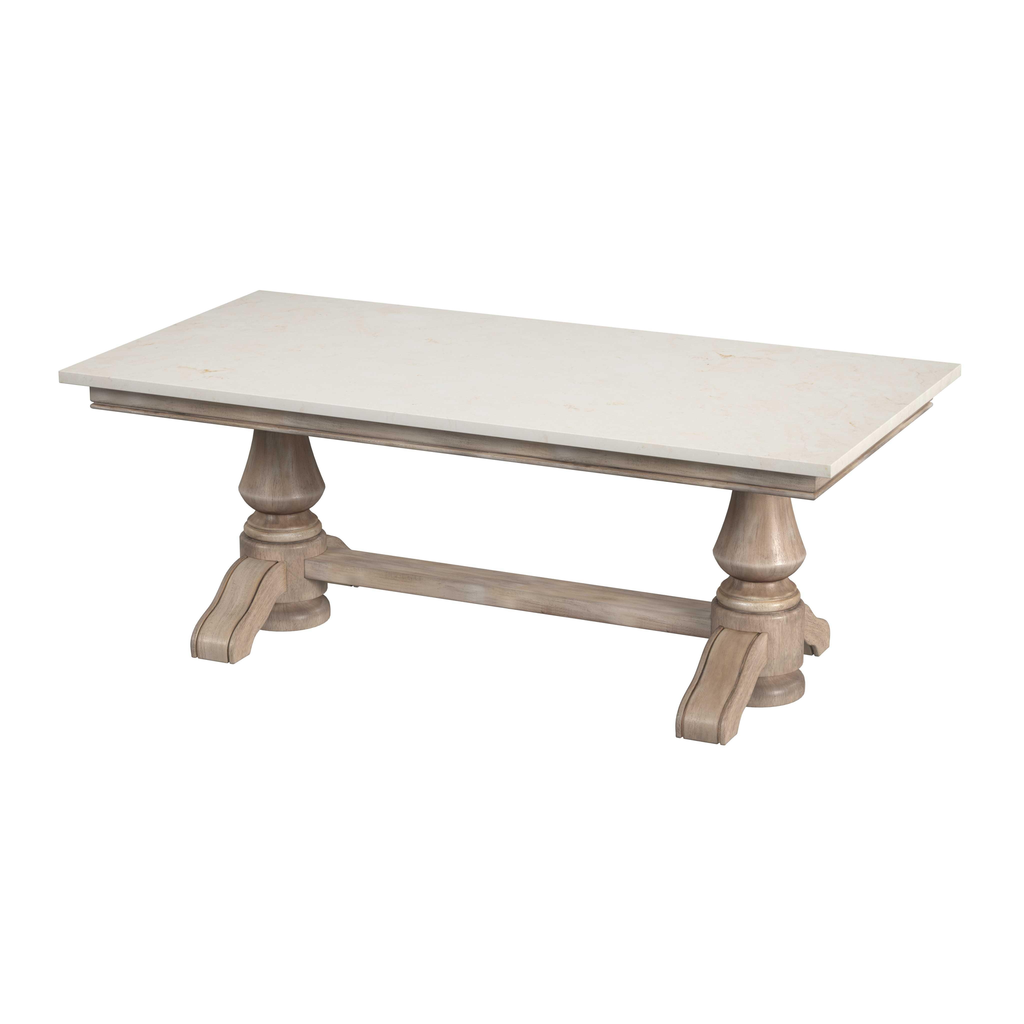 Danielle Sandalwood Beige Coffee Table - Image 0