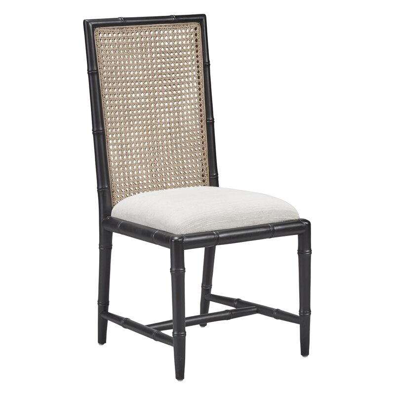 Furniture Classics Casablanca Linen Upholstered Side Chair - Image 0