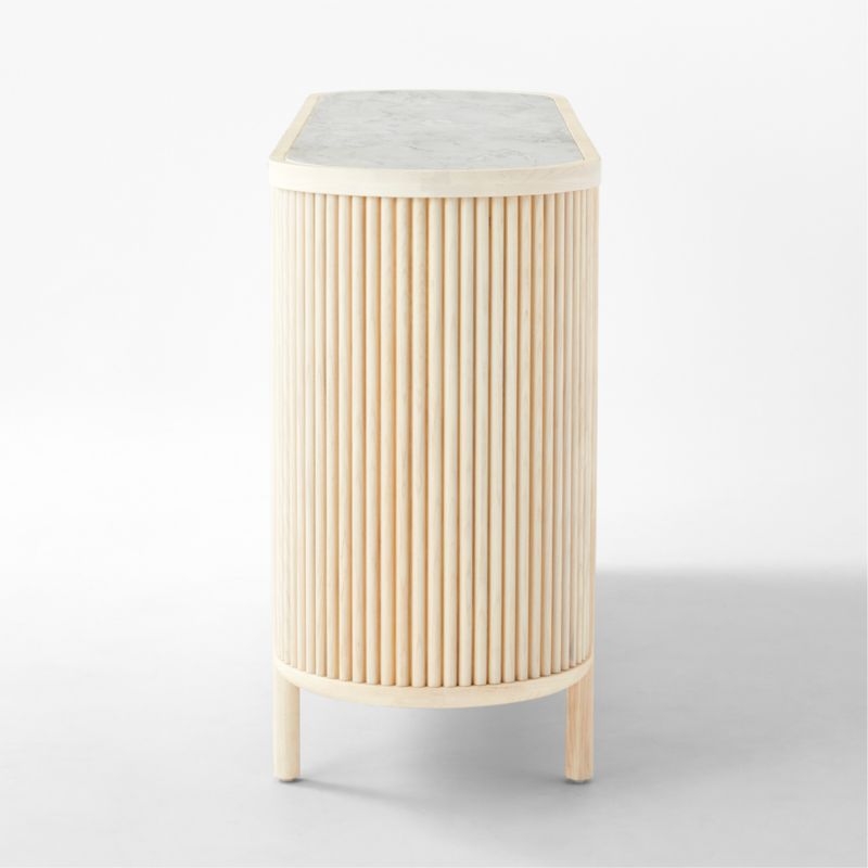 Cypress White-Washed Wood Credenza - Image 4