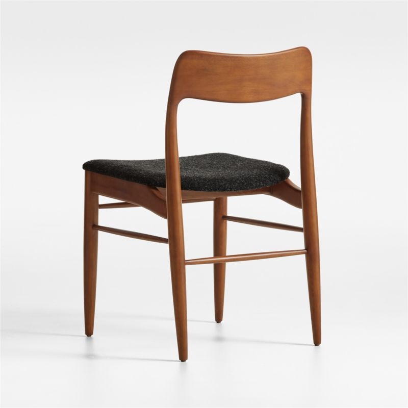 Tate Warm Brown Wood Dining Chair - Image 3