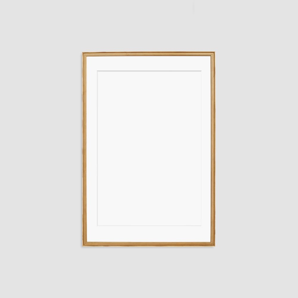 Simply Framed Oversized Gallery Frame – Antique Gold/Mat / 24"X36" - Image 0