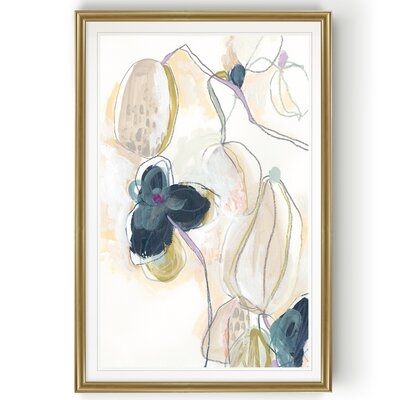 Abstracted Orchid II' - Print on Canvas - Image 0