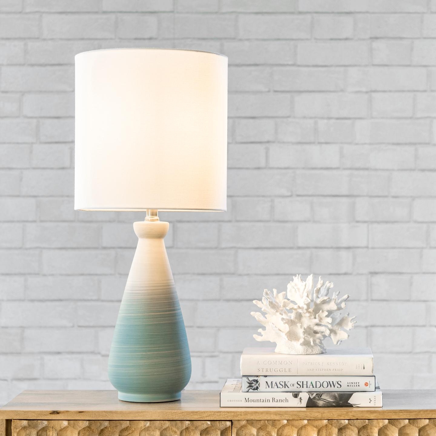 Magnolia 25" Ceramic Table Lamp - Image 1