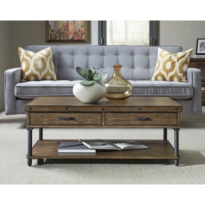 Romo Coffee Table with Storage - Image 0