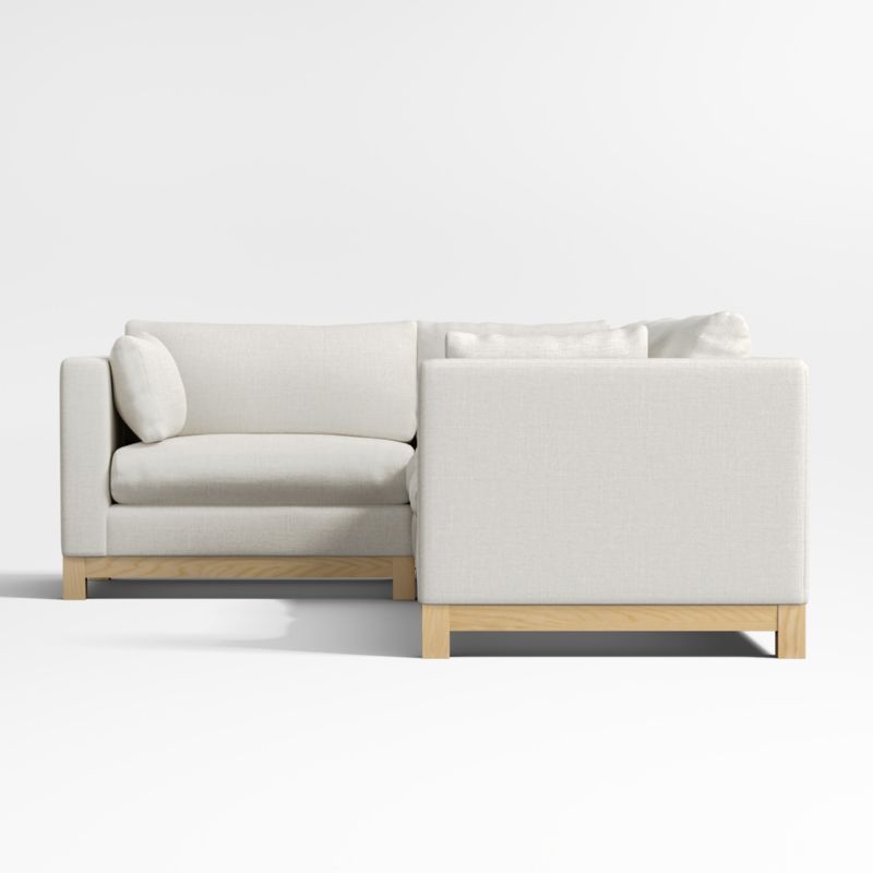 Pacific Wood 3-Piece L-Shaped Sectional Sofa - Image 2