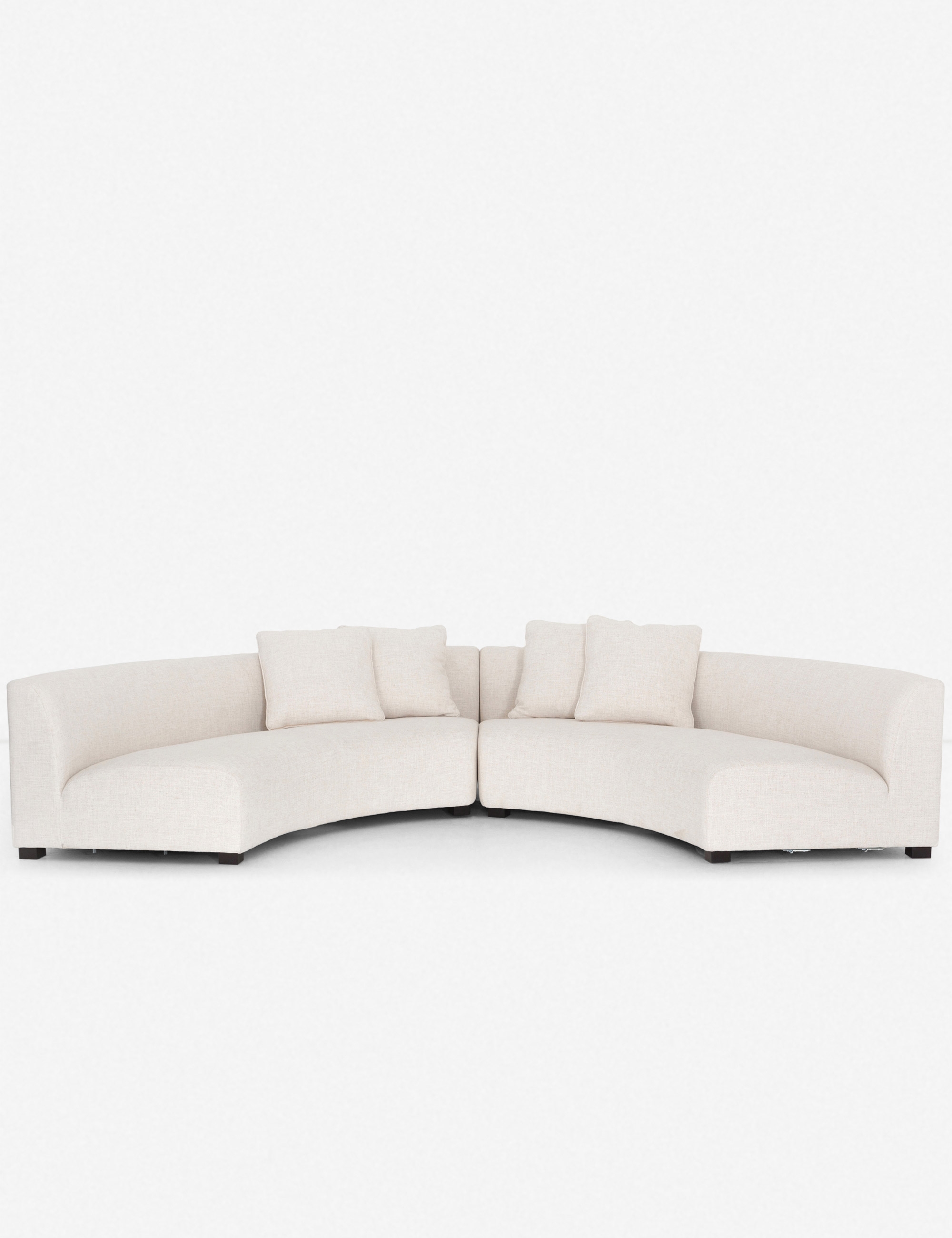 Saban 2-Piece Curved Sectional Sofa - Image 3