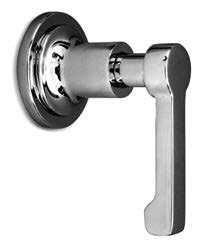 Harrington Brass Works Chester Lever Trim only for Chester Wall Valve Finish: Polished Chrome - Image 0