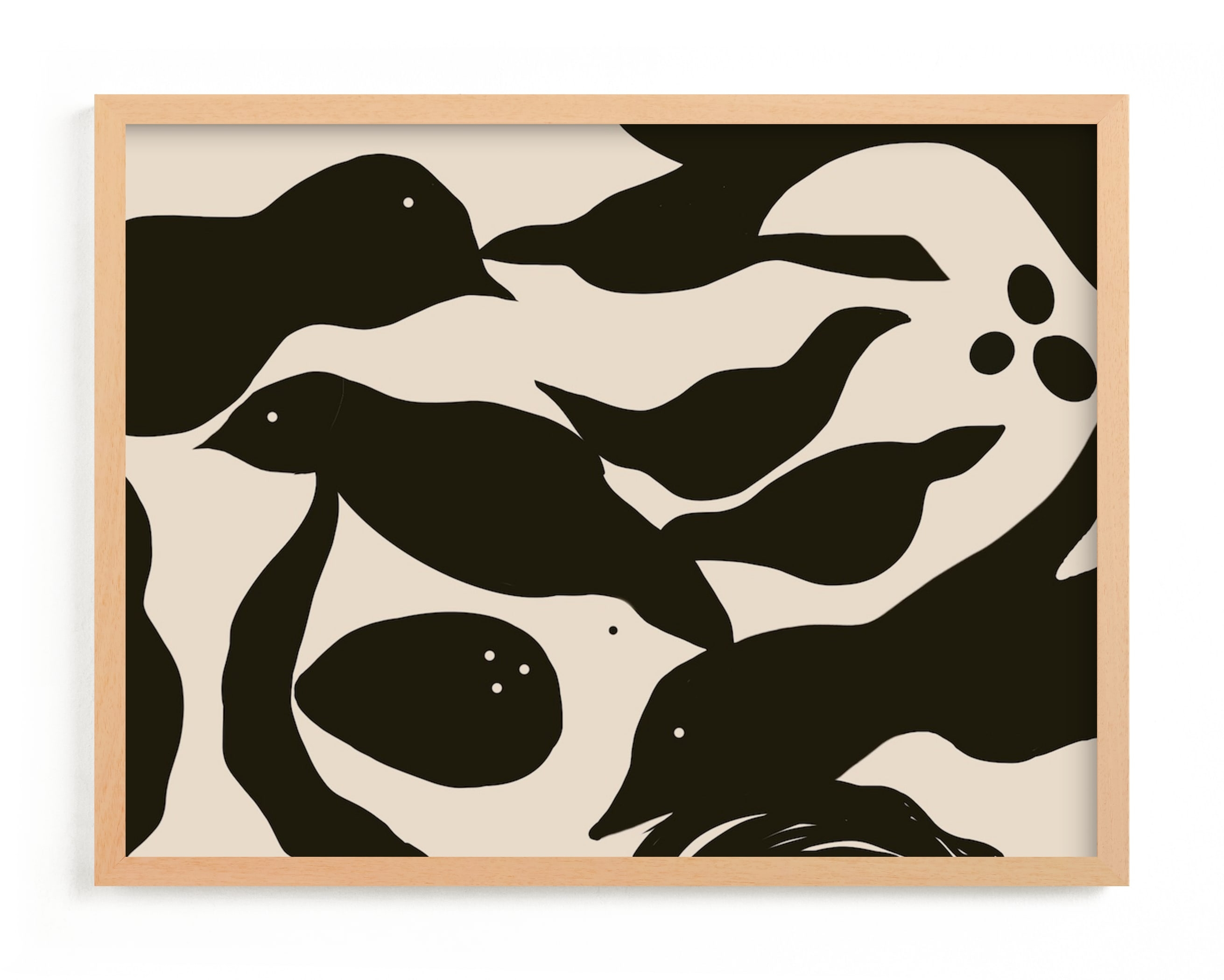 Swimming Birds Limited Edition Fine Art Print 2 - Image 0