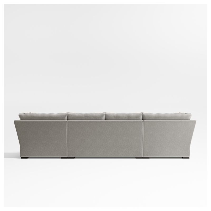 Axis Classic 3-Piece U-Shaped Sectional Sofa with Double Corner Bumper - Image 3
