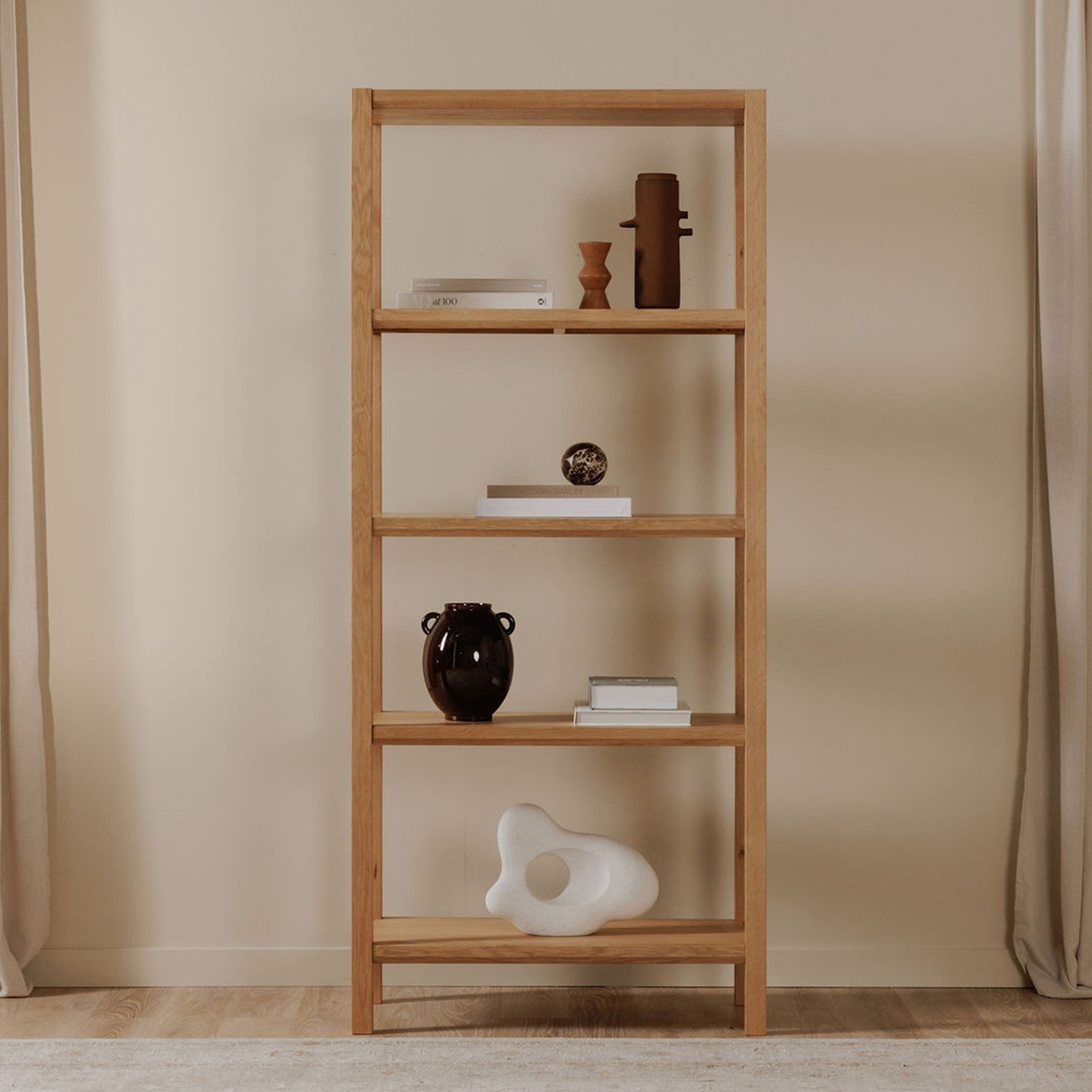 Nolan Bookcase Natural - Image 3