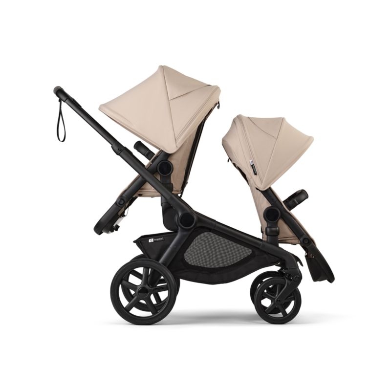 Bugaboo Kangaroo Complete Baby Stroller Desert Taupe Sibling Seat - Image 2