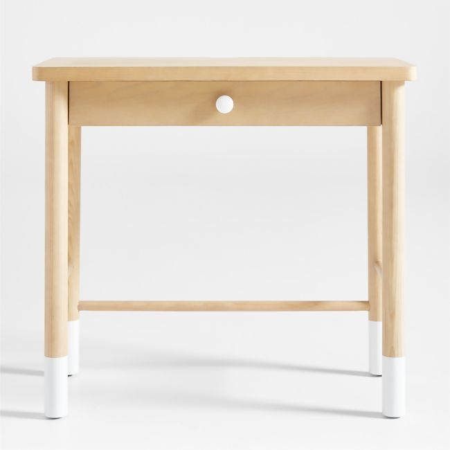 Aksel Wood Kids Desk with Drawer - Image 0