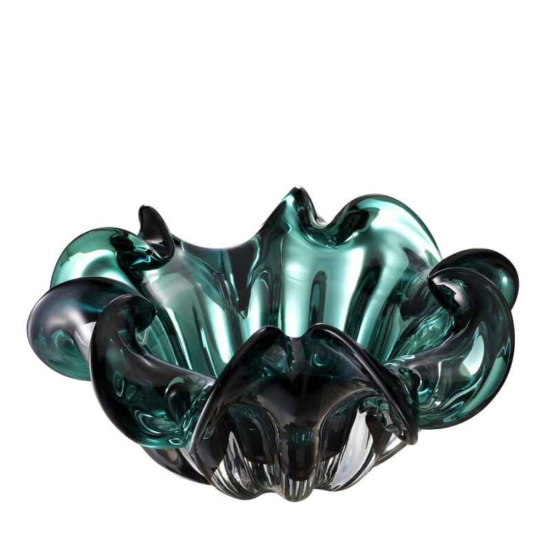 Eichholtz Triada Glass Modern & Contemporary Decorative Bowl - Image 0