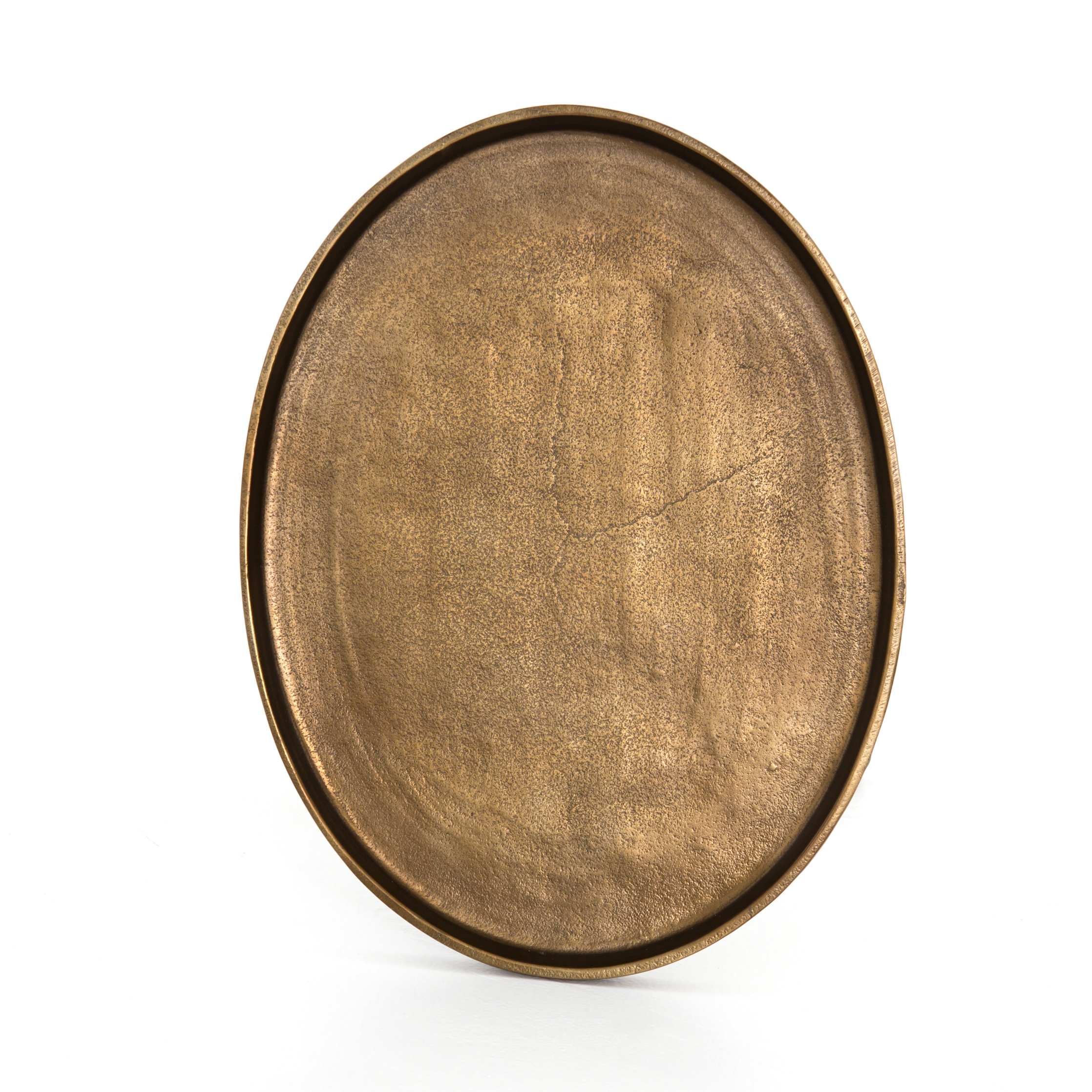 Schmidt Accent Table - Raw Antique Brass - Image 6