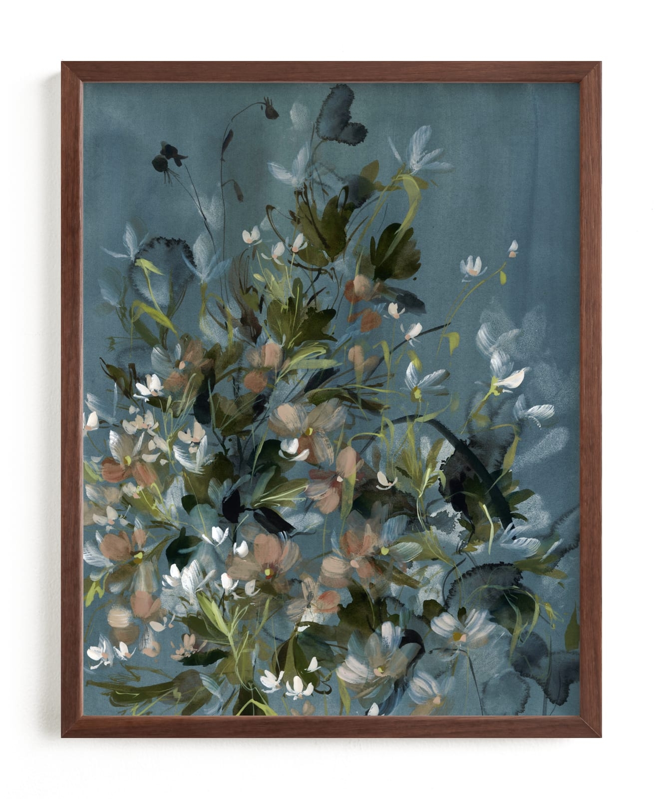 Hydrangeas At Dusk Limited Edition Fine Art Print 2 - Image 0