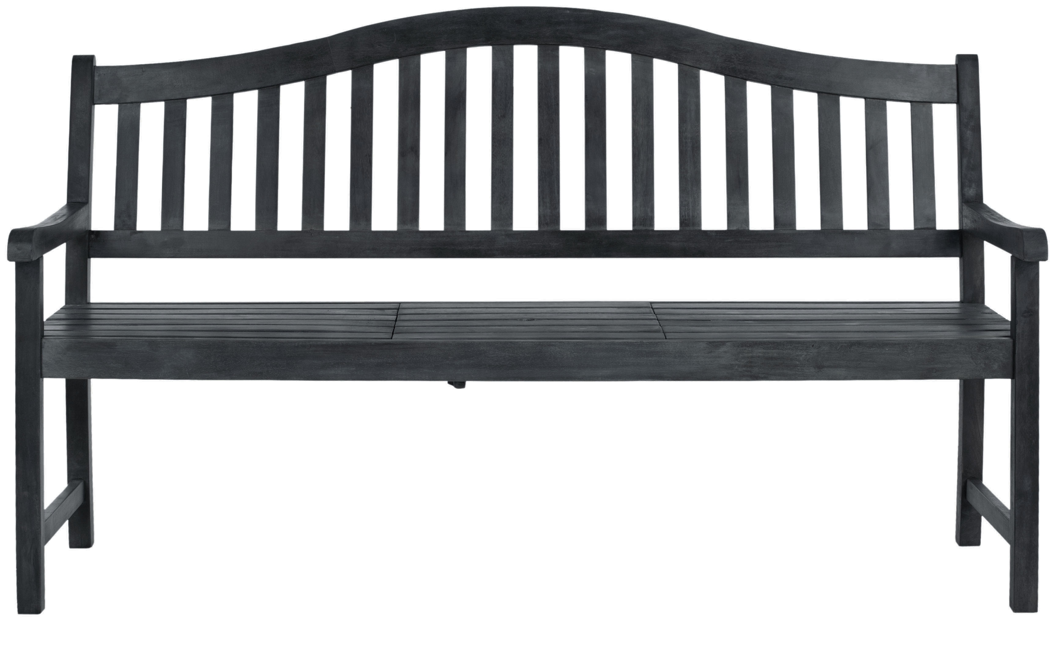 Mischa Bench - Dark Slate Grey - Safavieh - Image 0