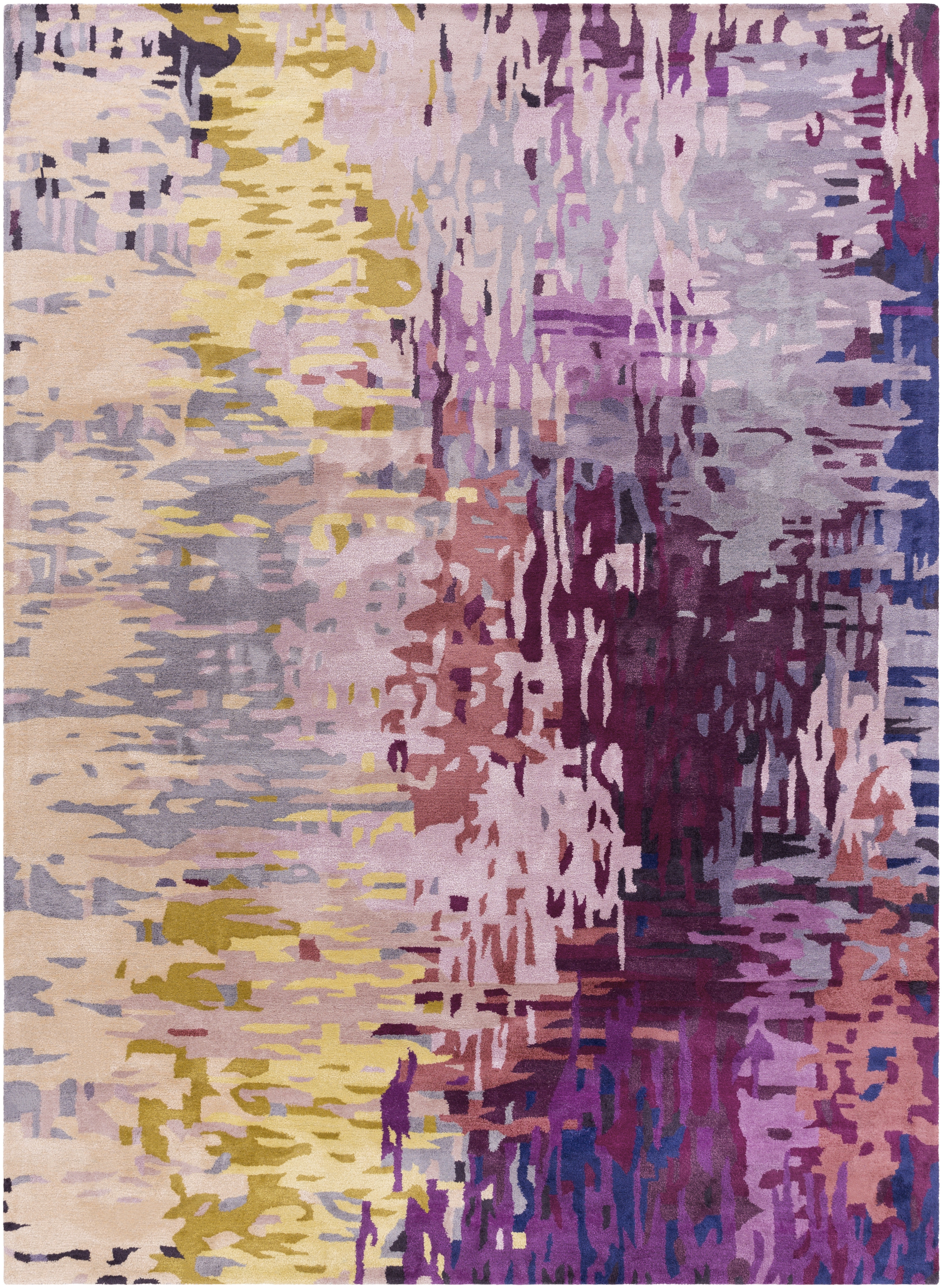Banshee Purple Indoor 8' x 11' Handmade Rug - Image 0
