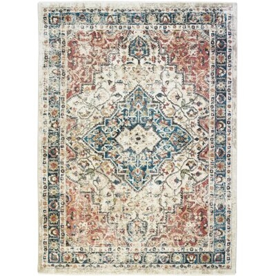 Batchtown Oriental Tufted Ivory Area Rug - Image 0