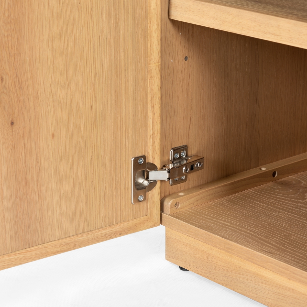 Zeus 4 Shelf Wood Bookcase - Natural - Image 6