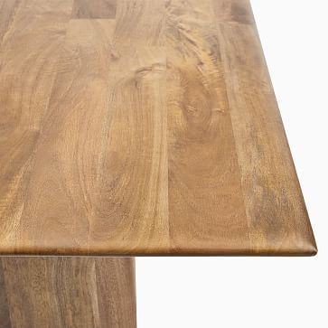 Extra Wide Anton Dining Table, Burnt Wax - Image 3