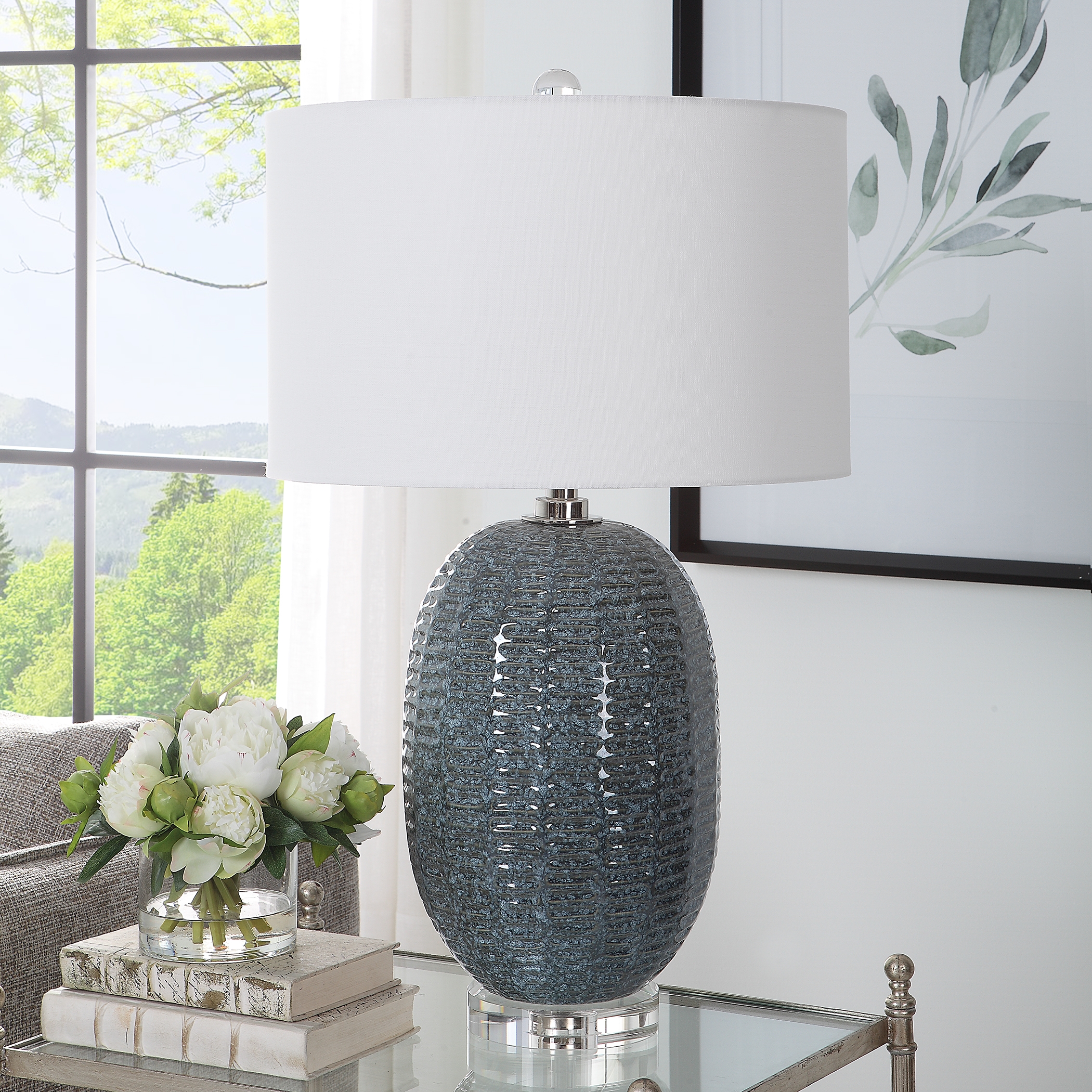 Caralina Geometric Table Lamp - Image 2