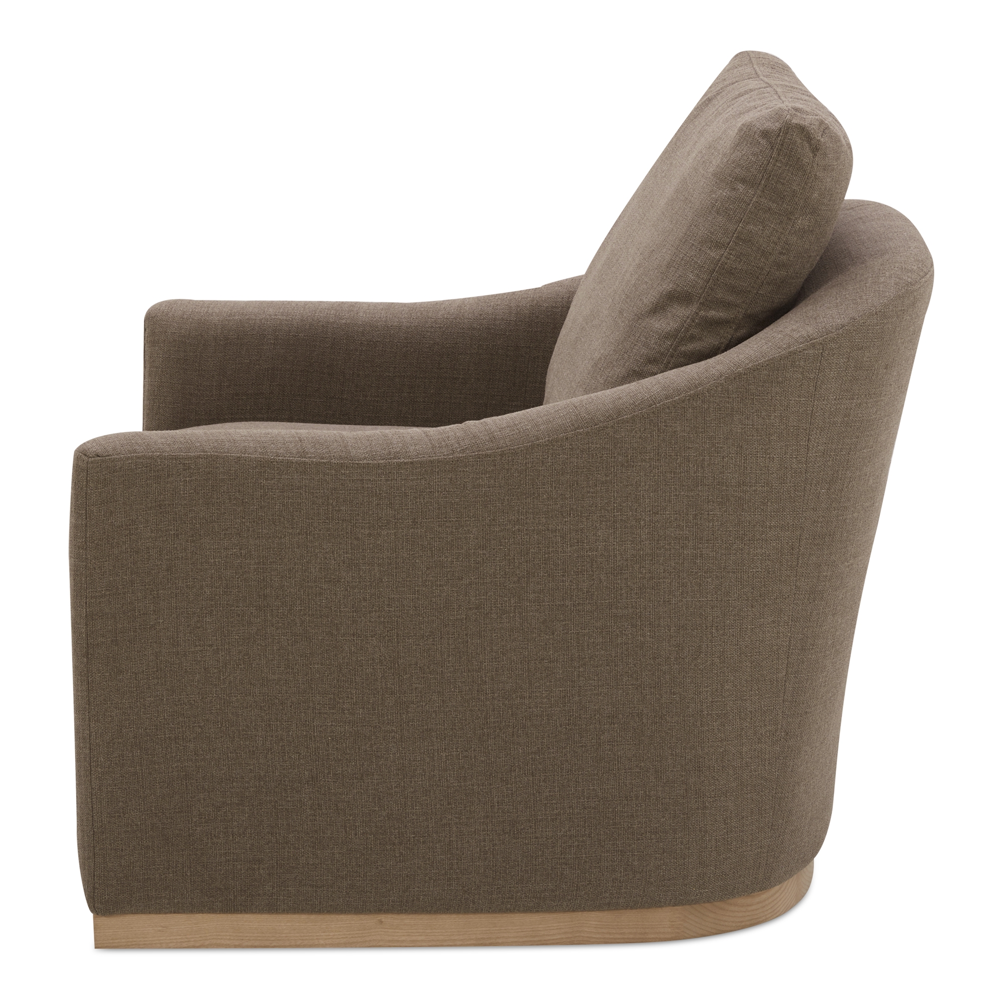 Linden Swivel Chair Soft Taupe - Image 2