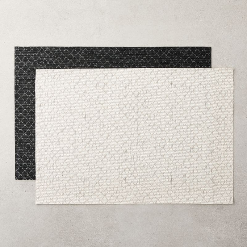 Boa Black Reversible Placemat - Image 5