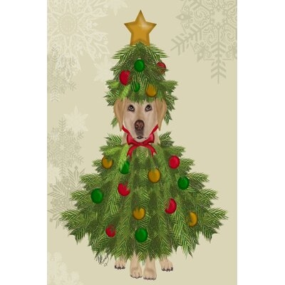 Yellow Labrador, Christmas Tree Costume - Image 0