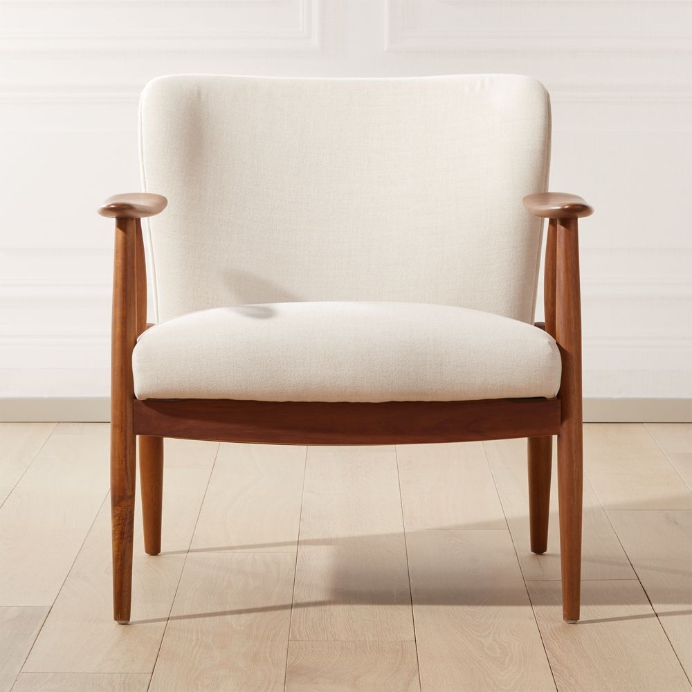 Troubadour Natural Wood Frame Chair - Image 0