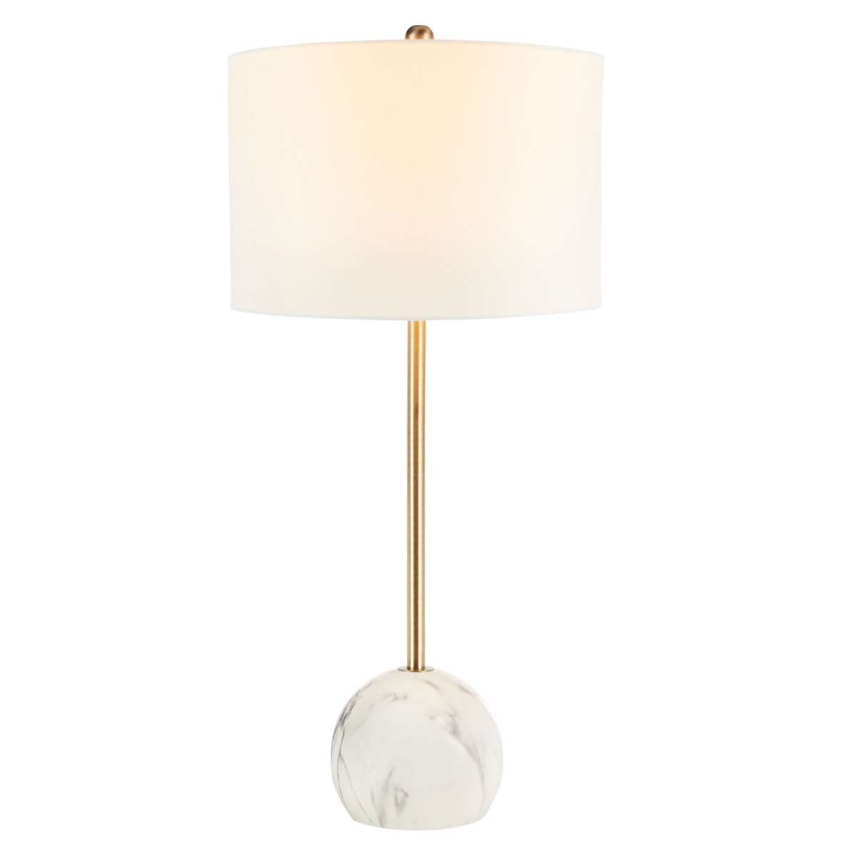 Kyrene 32" Table Lamp - Gold/White Marble - Safavieh - Image 4
