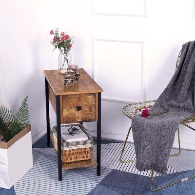 Zetilla End Table with Storage - Image 0