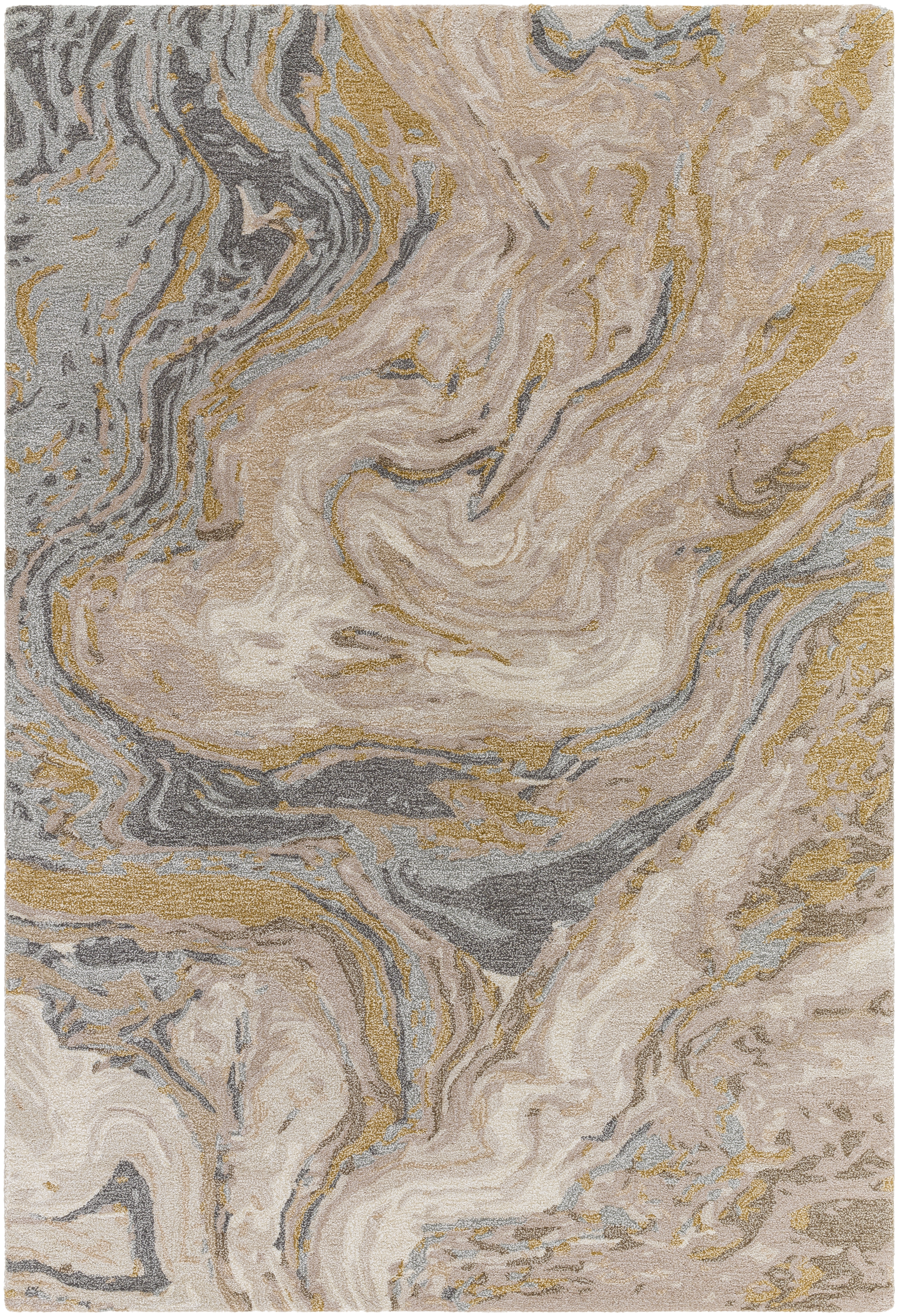 Kavita Beige Indoor 2' x 3' Handmade Rug - Image 0