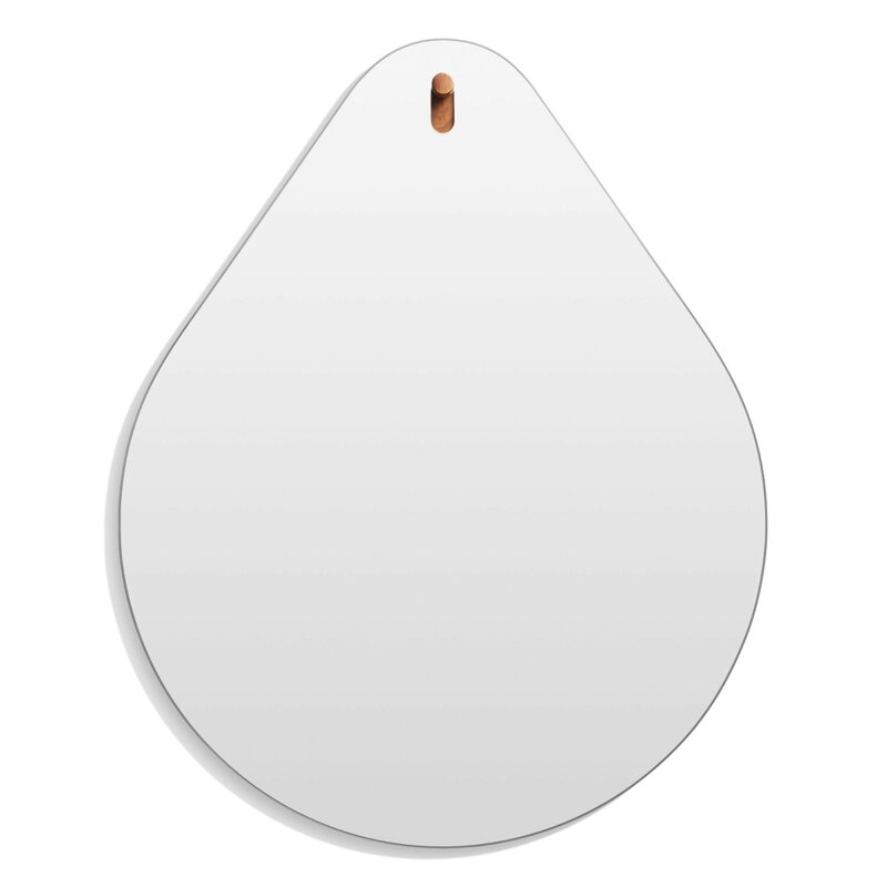 Blu Dot Hang 1 Large Drop Frameless Accent Mirror - Image 0