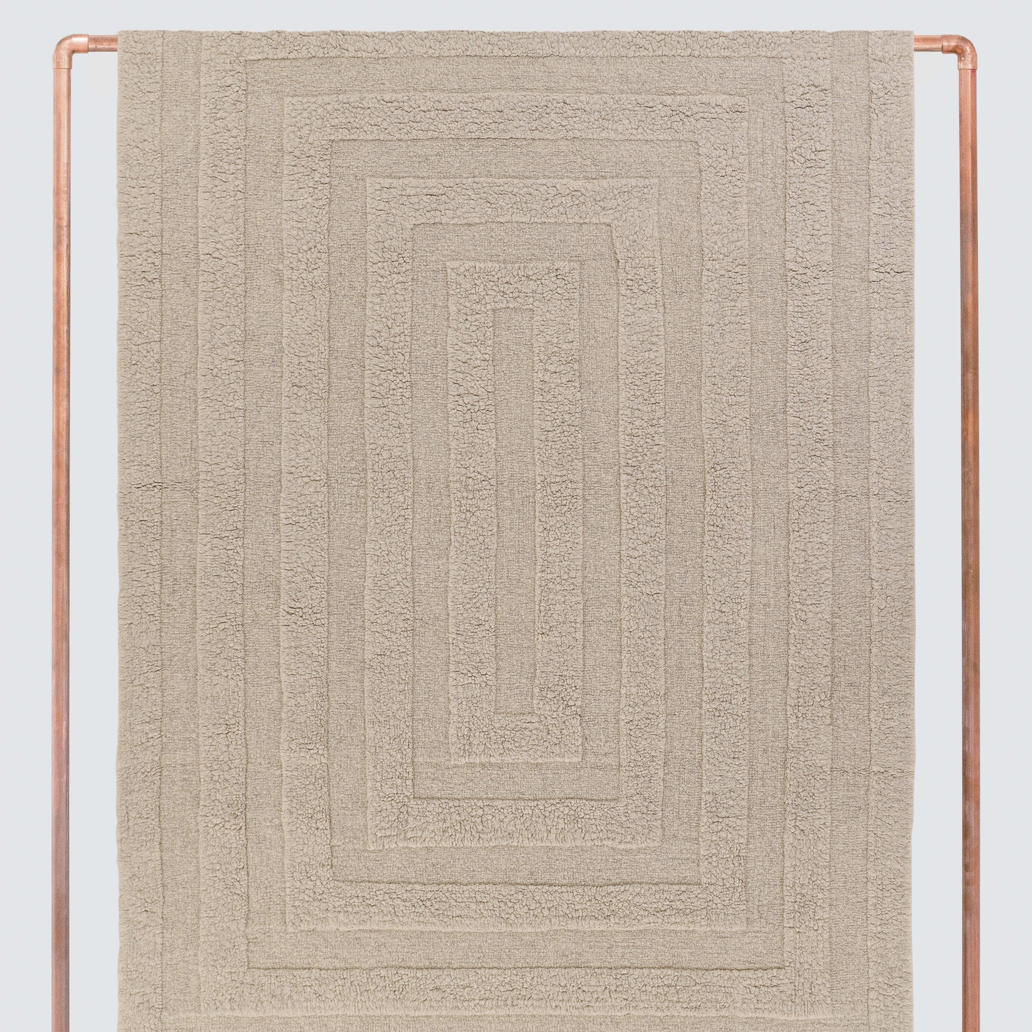 The Citizenry Aayat Washable Area Rug | 9' x 12' | Sand - Image 0