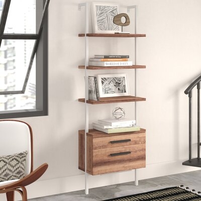 Kanissa Steel Ladder Bookcase - Image 1