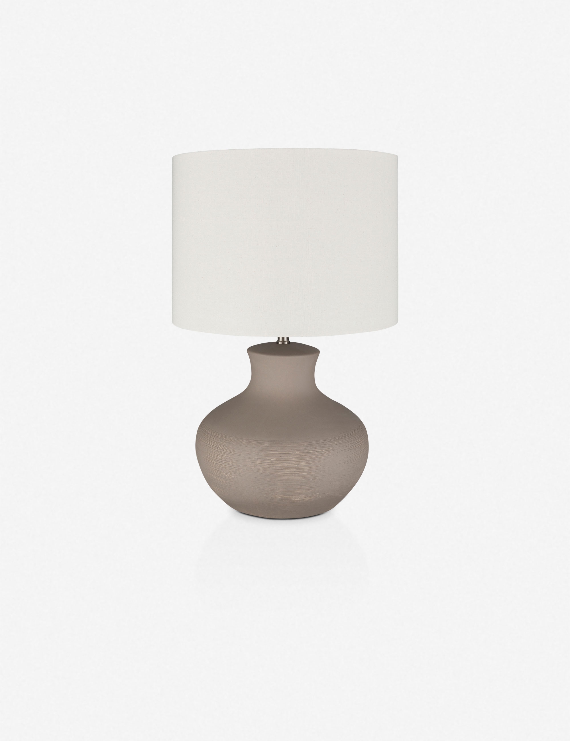 Penna Table Lamp, Taupe - Image 0
