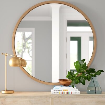 Uecker Modern Round Wall Mirror - Image 0