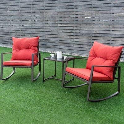 Ledyard 3 Piece Seating Group with Cushions - Image 0