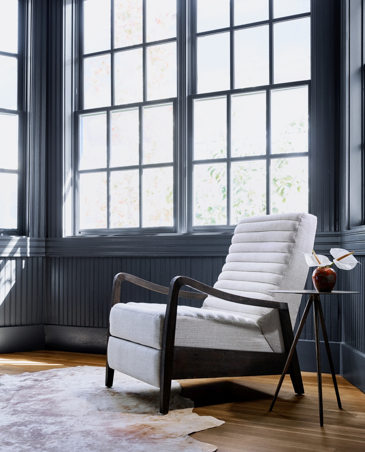 Chance Recliner - Linen Natural - Image 1