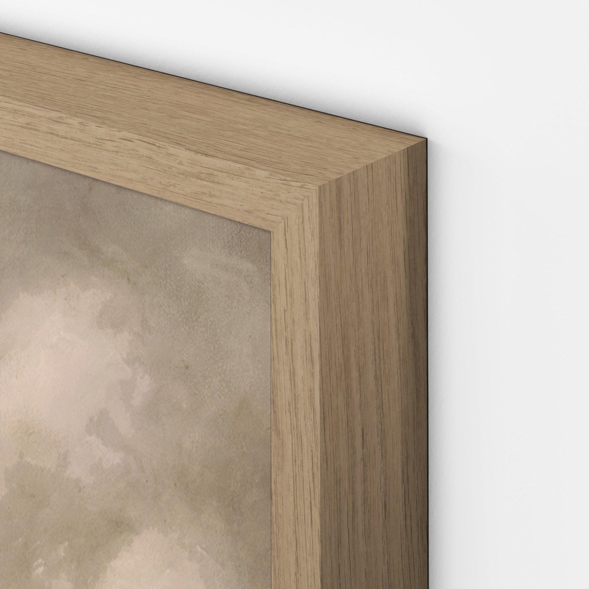 Peace Like A River #3 by Hannah Winters - Vertical Grain 1.5 White Oak - Image 1