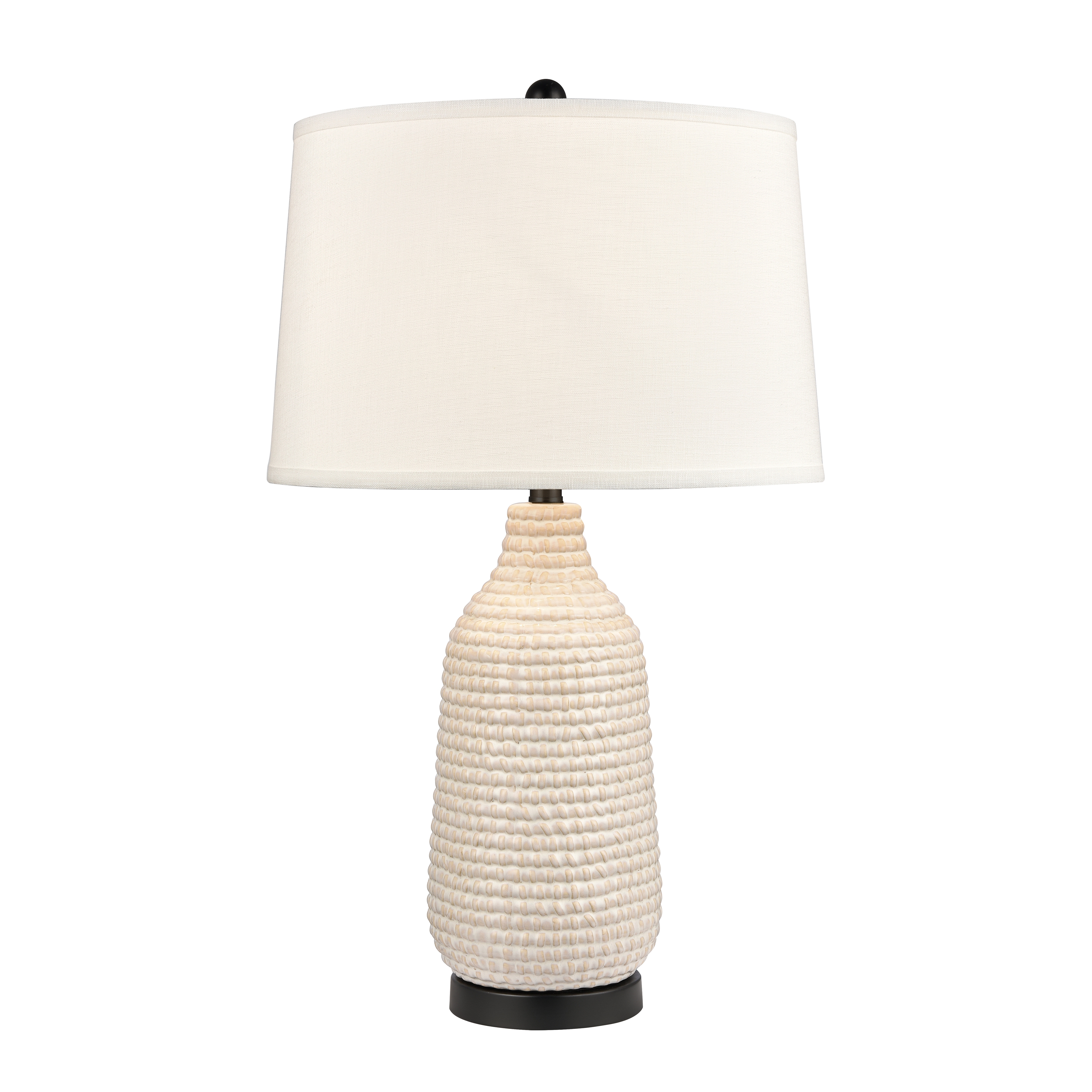 Kari 28'' High 1-Light Table Lamp - Cream - Image 0