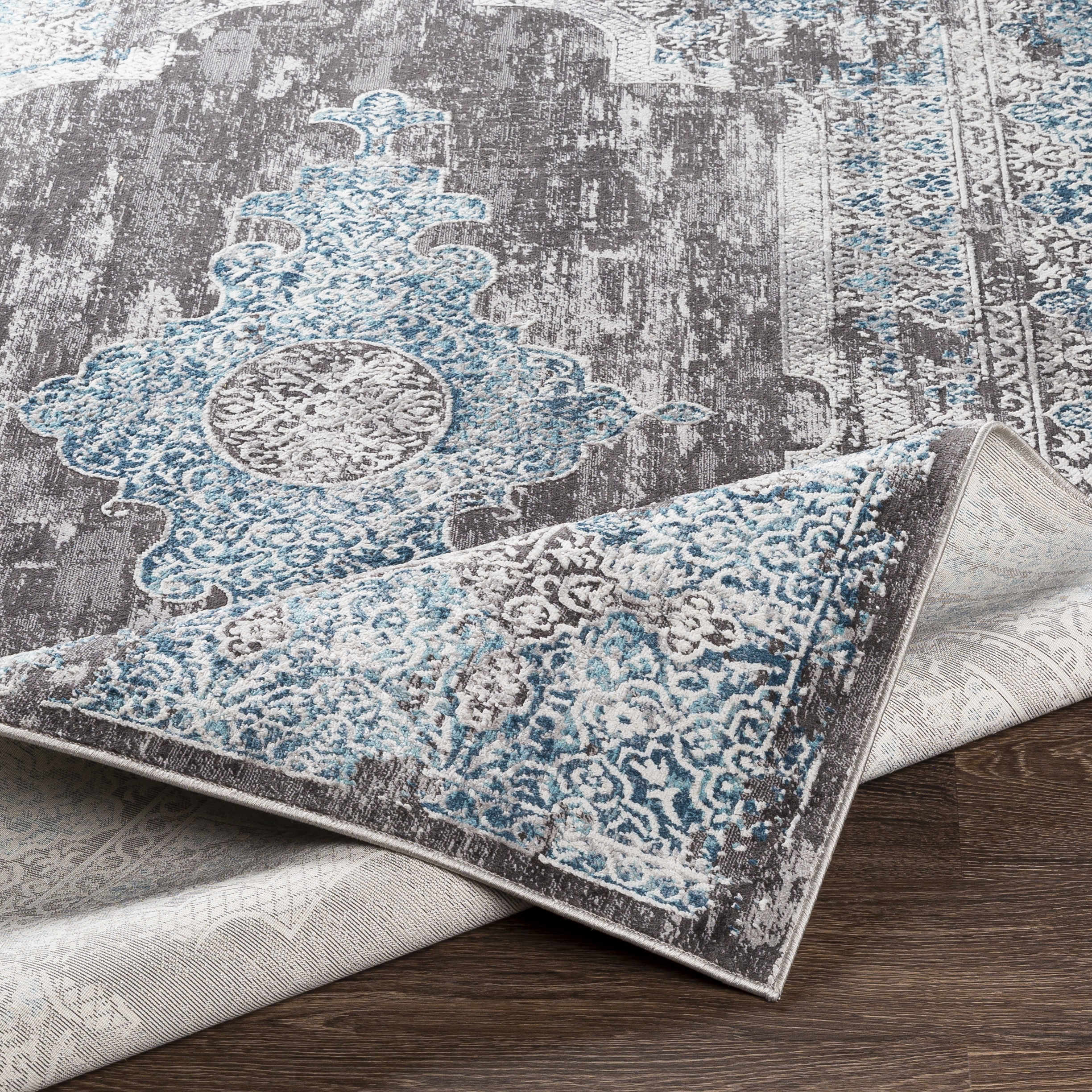 Couture Brown Indoor 2' x 3' Machine Woven Rug - Image 3