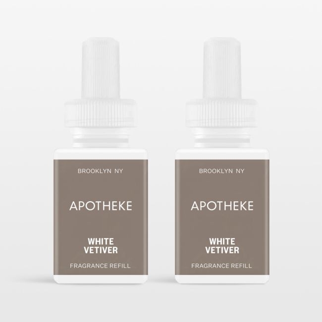 Apotheke White Vetiver Pura Refill, Set of 2 - Image 0