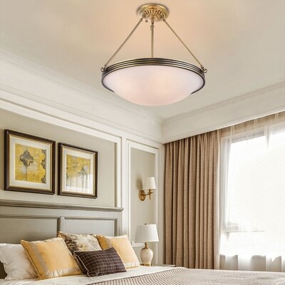 4-Lights Retro Style Tiffany Glass Pendant Hanging Ceiling Lamp Light Fixture - Image 0