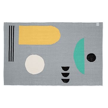 Quiet Town Arco Storm Area Rug Cotton Rectangle Gray - Image 2
