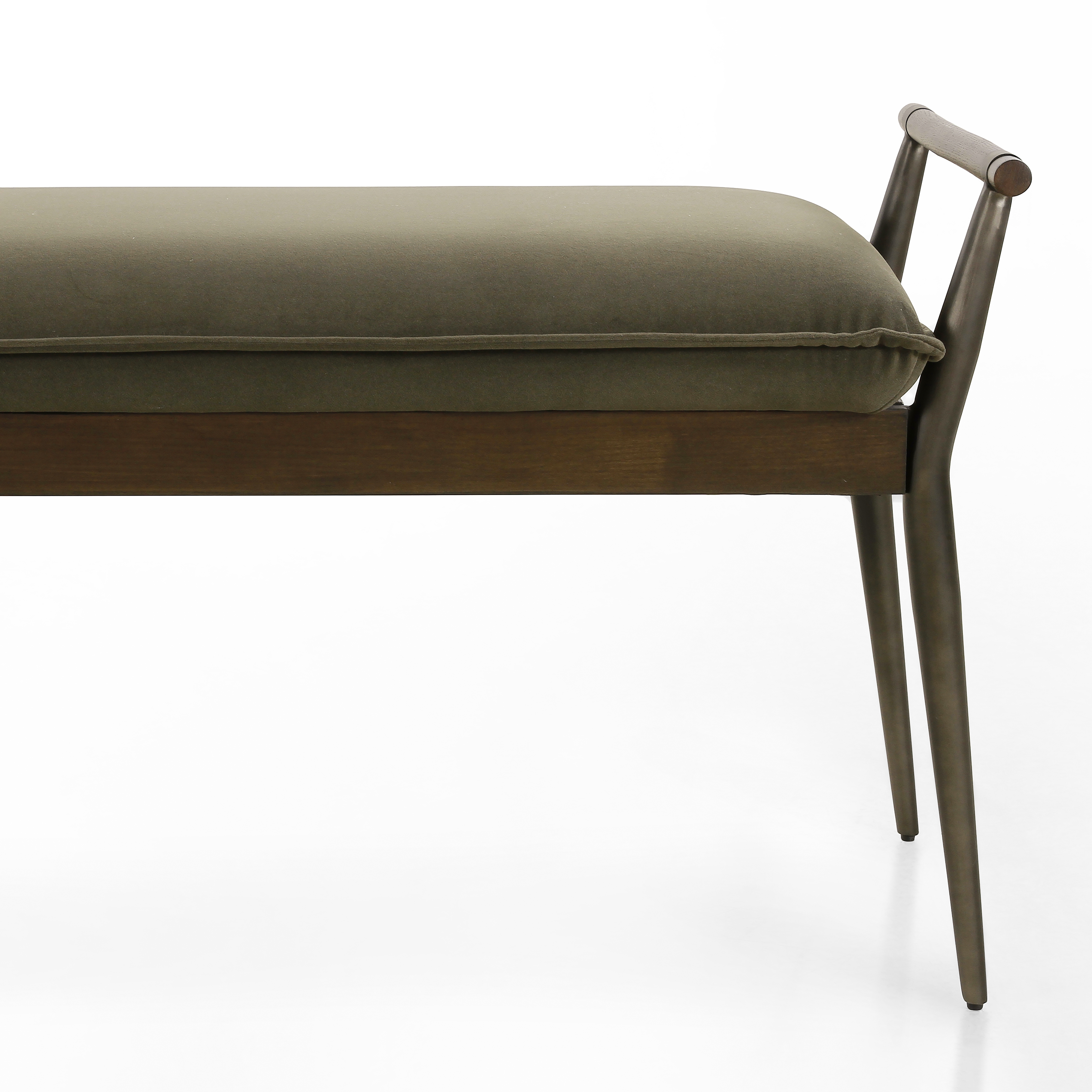 Charlotte Bench - Modern Velvet Loden - Image 6