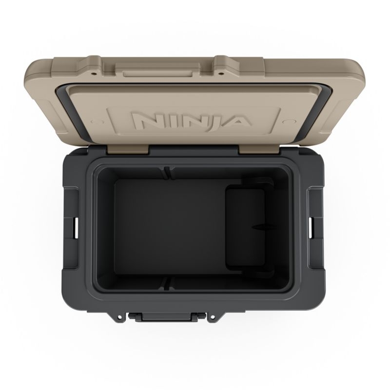 Ninja ® FrostVault™ 45-Qt. Wheeled Cooler with Dry Zone in Birch Beige - Image 9